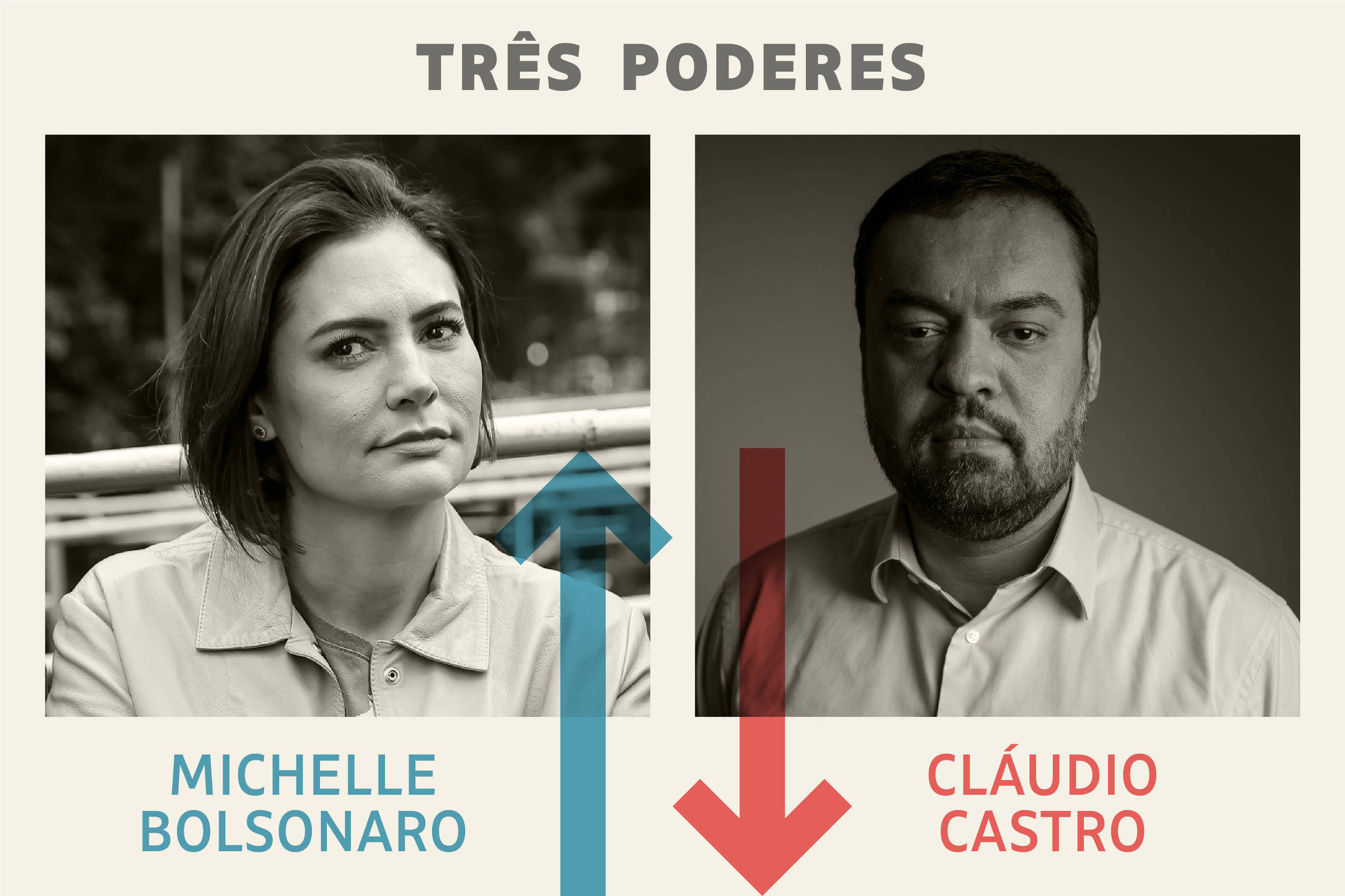 Três Poderes: Michelle é a vencedora da semana e Castro, o perdedor