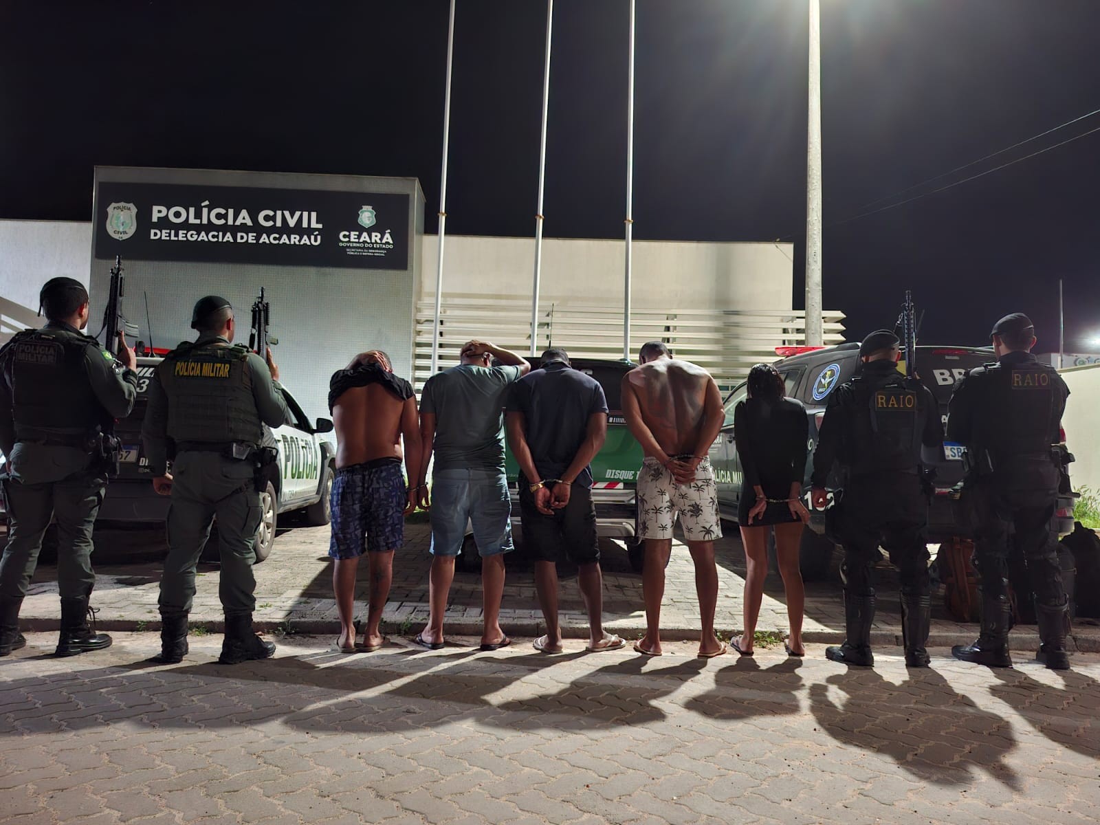 Baiano e piauiense são presos em pousada do CE suspeitos de roubos a joalherias no Nordeste