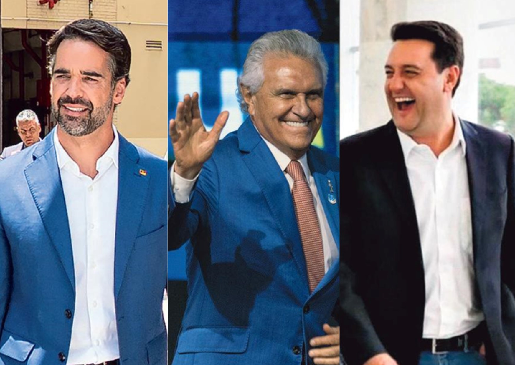 Ratinho Júnior declara apoio à candidatura de Caiado à Presidência: 'homem aprovado como gestor'