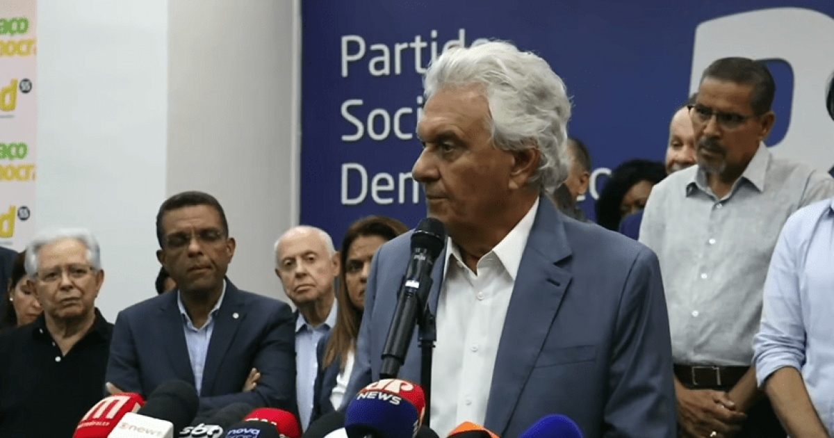 PSD lança pré-candidatura de Caiado à Presidência com promessa de anistia a Bolsonaro