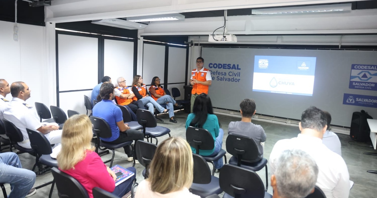 Codesal reúne órgãos e reforça ações para Operação Chuva 2026, que começa nesta quarta