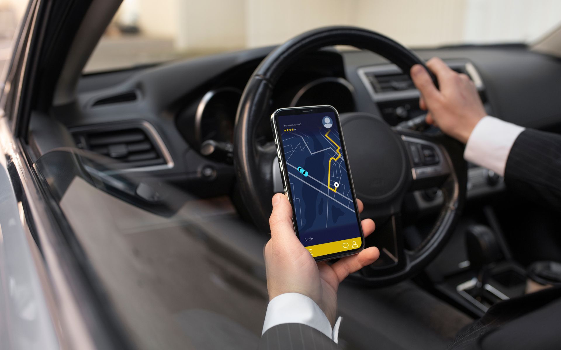 Carros por app exibem diferenças de conservação