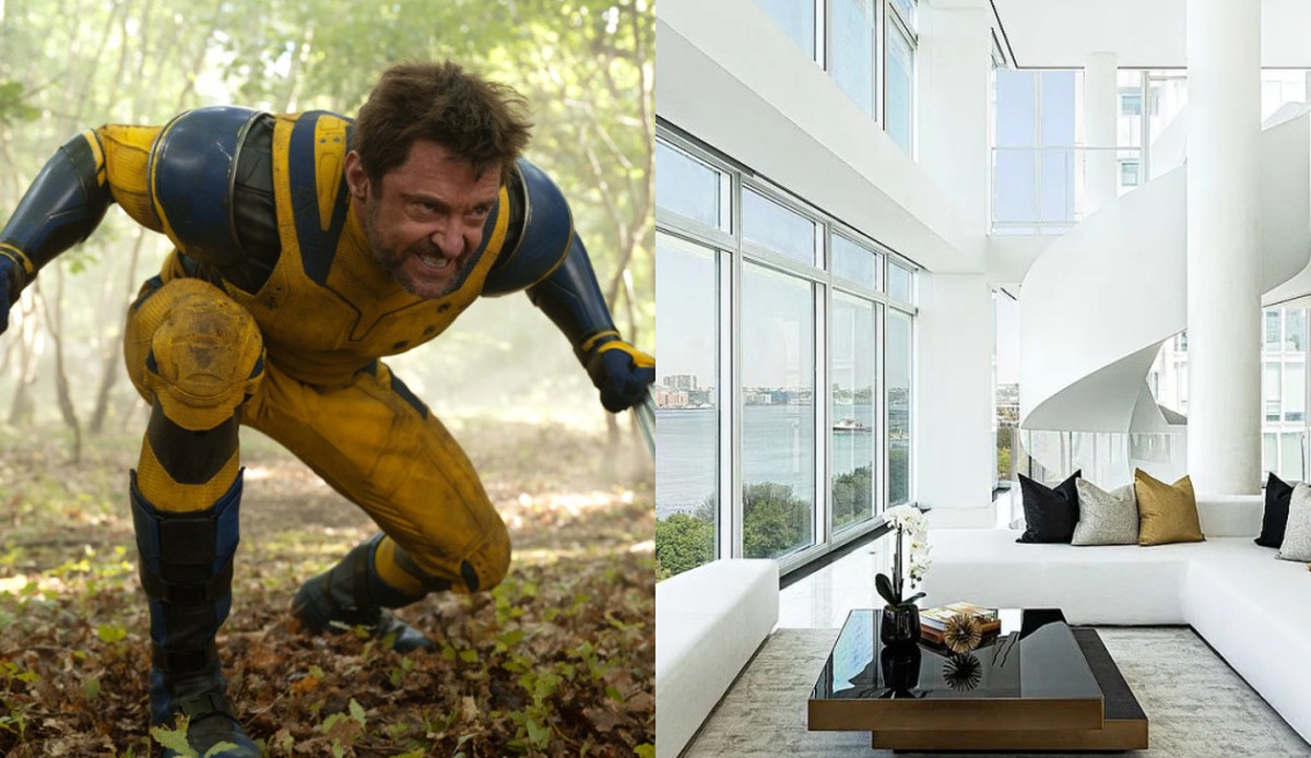 Após divórcio, Hugh Jackman, o Wolverine, coloca à venda apartamento triplex de luxo por R$ 148 milhões; veja fotos
