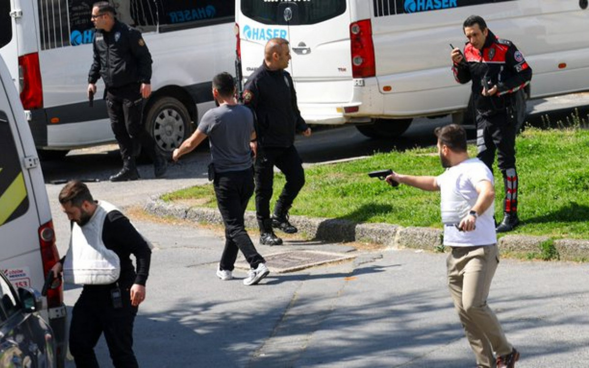 Vídeo: tiros em frente ao consulado de Israel em Istambul deixam dois mortos