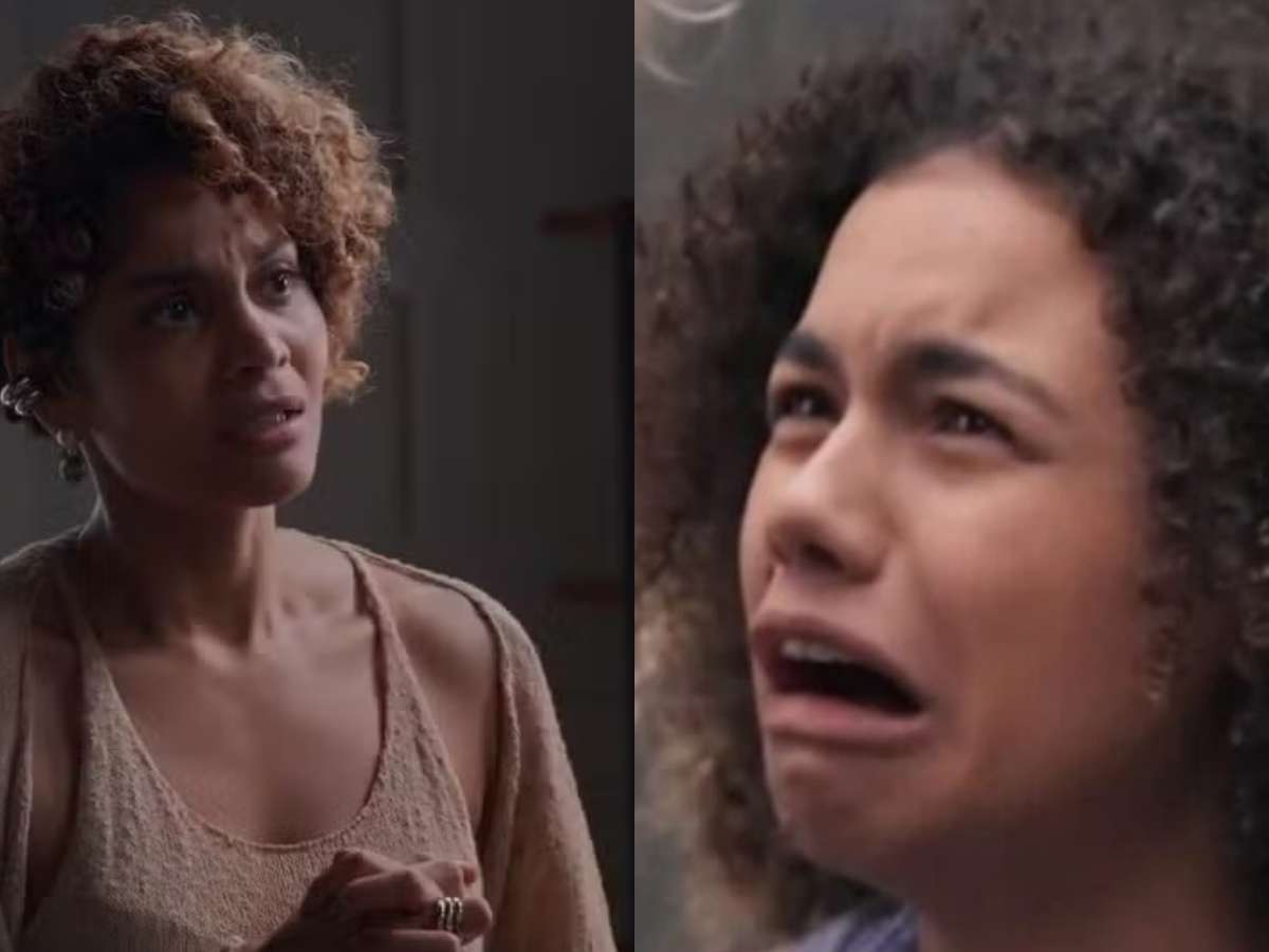 Três Graças: Lena assusta com decisão que envolve bebê de Joélly: 'Minha filha quer'