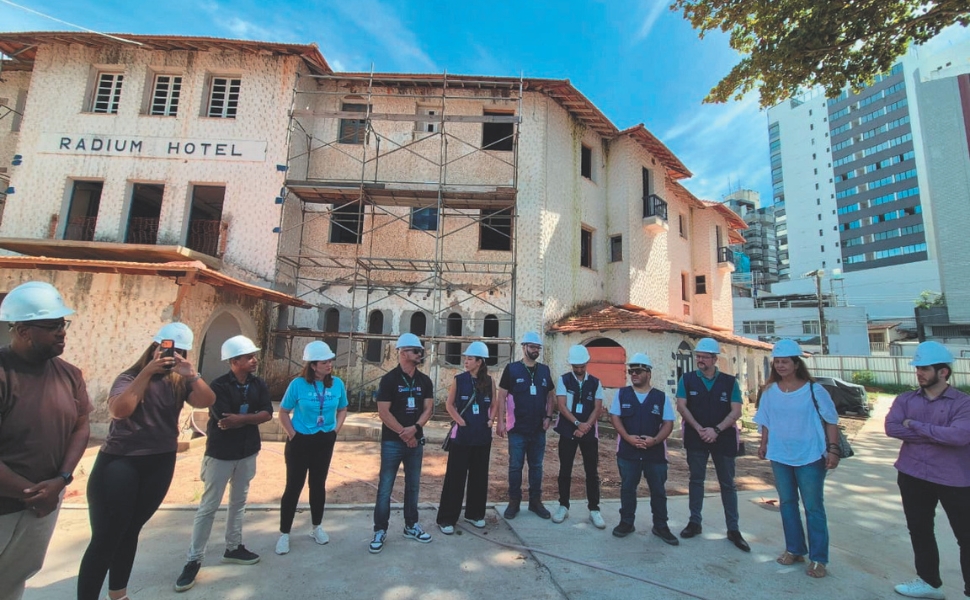 Guarapari: restauro do Radium Hotel tem nova data de conclusão