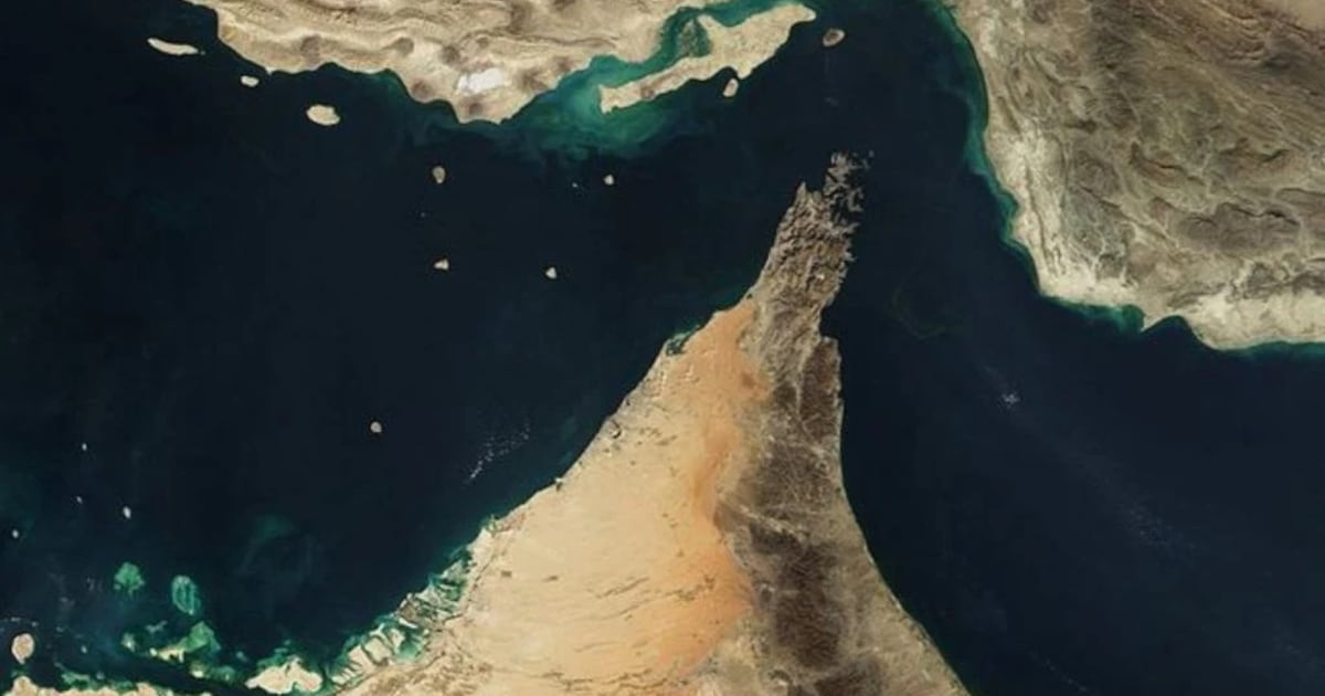 Rotas alternativas no Estreito de Ormuz: mapa ilustra opções iranianas em meio a tensões.