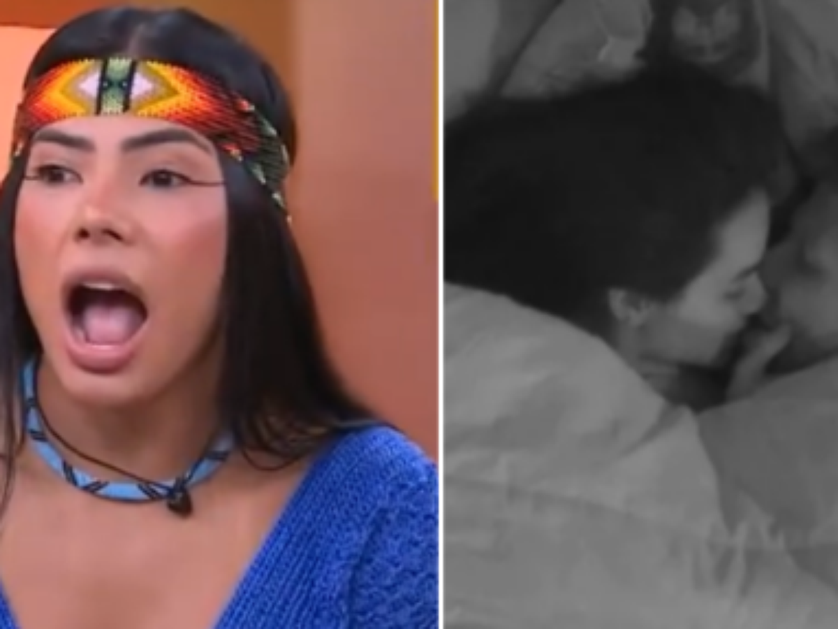 BBB 26: Eliminada, Marciele fica chocada ao descobrir beijo de Jonas e Jordana