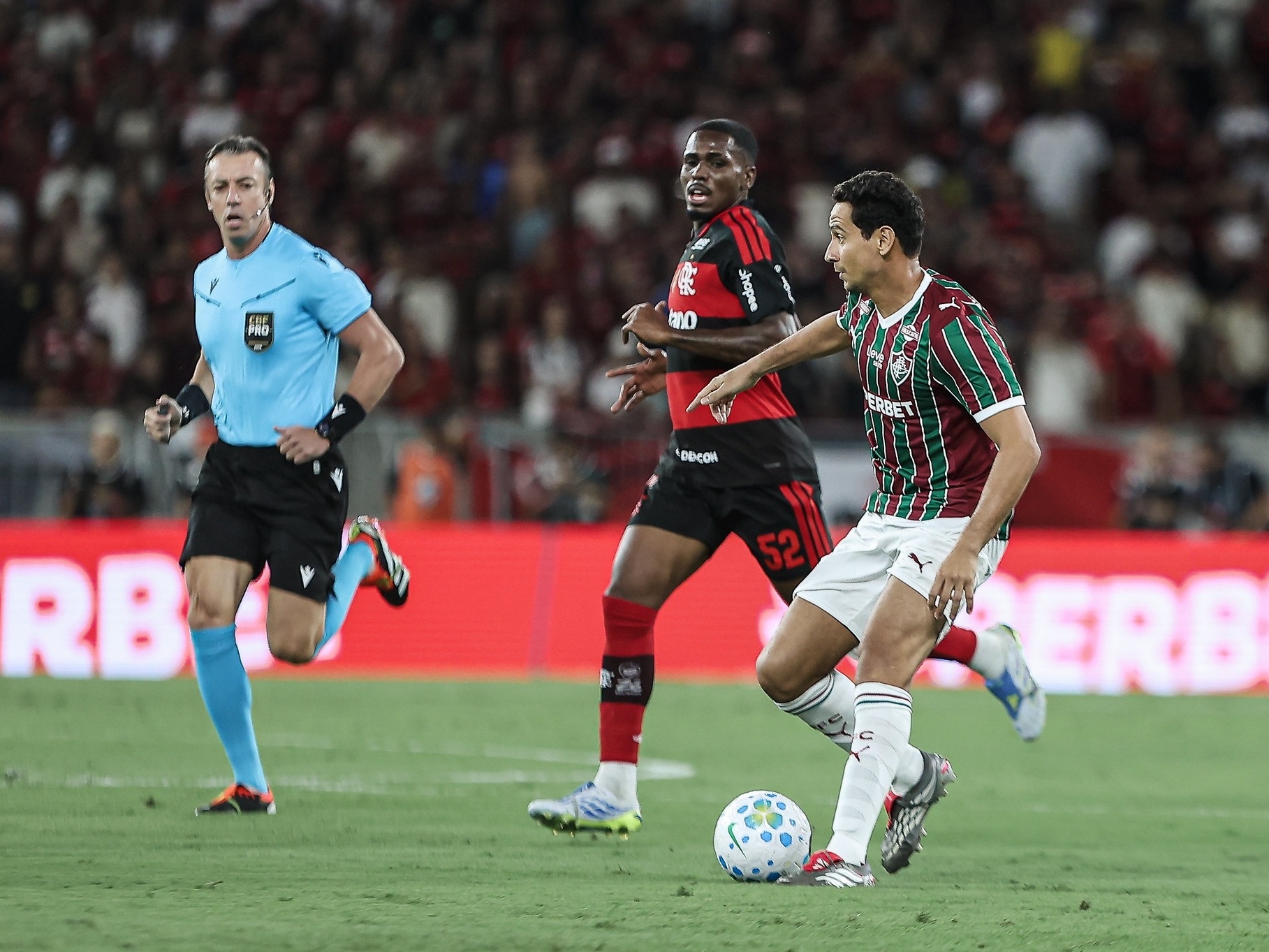 Flu é jogo com mais tempo de bola rolando na rodada do Brasileirão