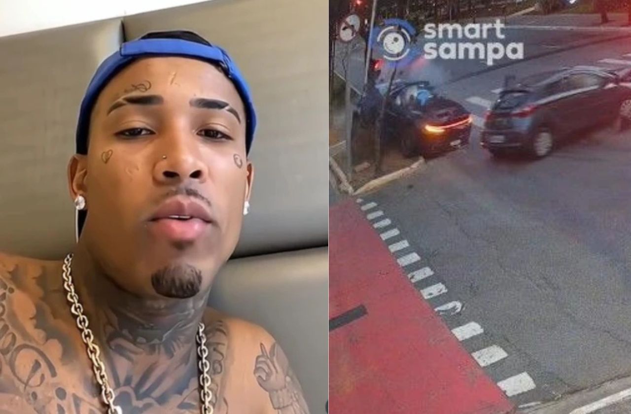 Influenciador Gato Preto é denunciado por tentativa de homicídio após acidente com Porsche em SP