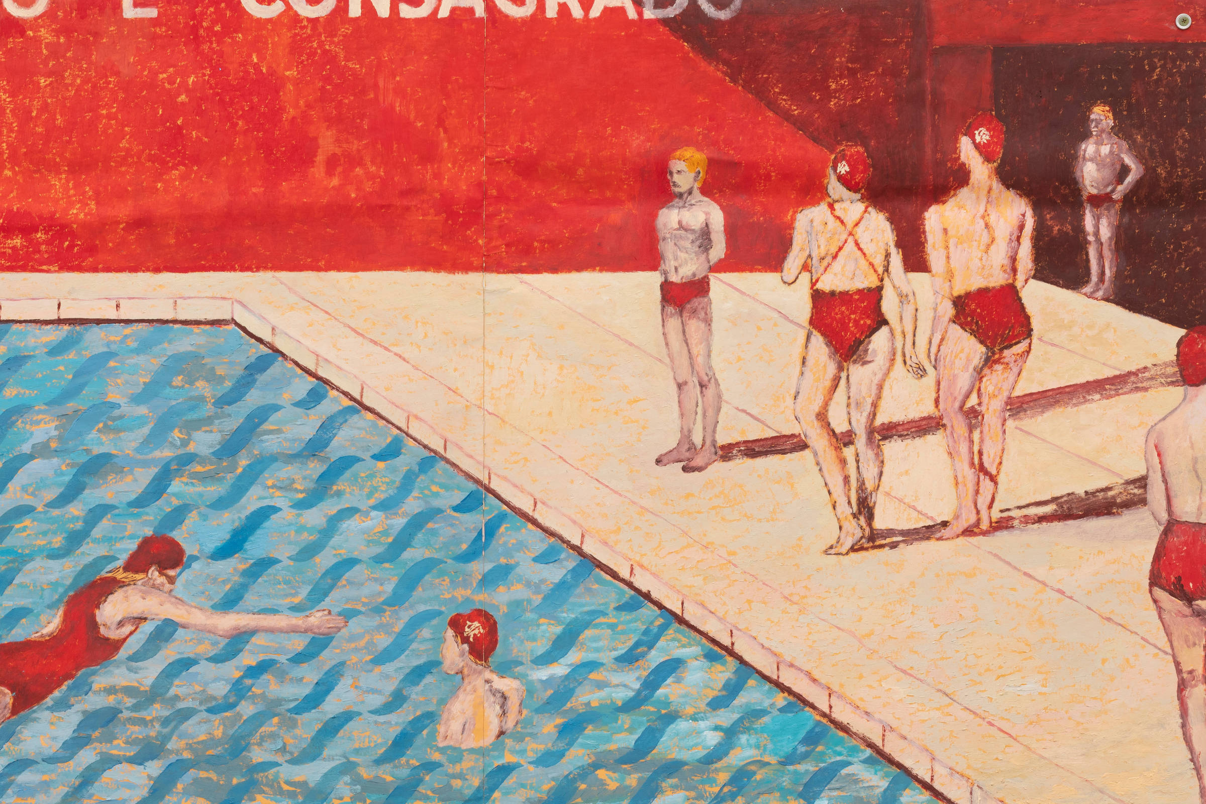 Maxwell Alexandre retrata o bem-estar dos brancos em sua nova série de pinturas