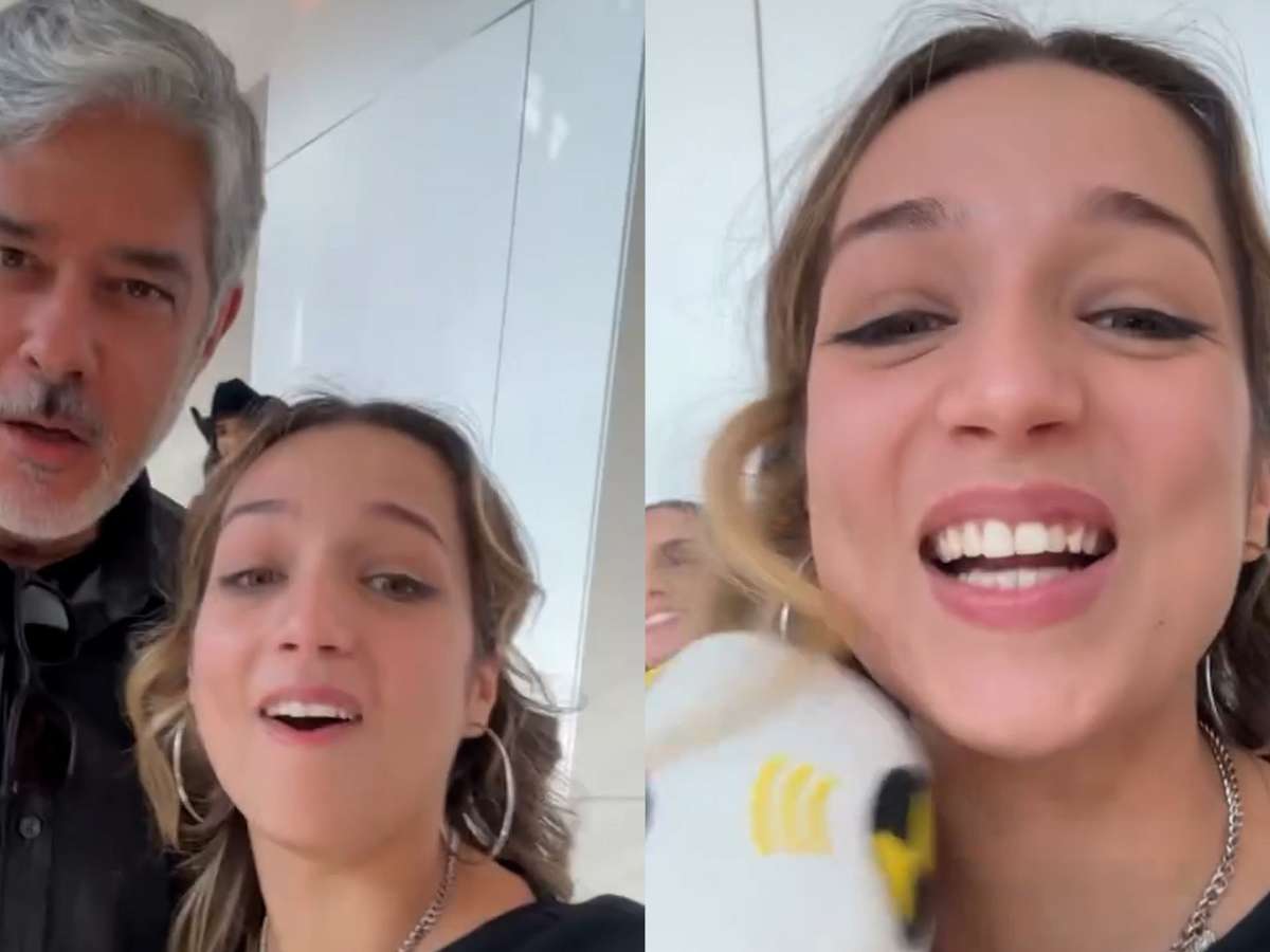 Samira, do BBB 26, comete gafe ao encontrar William Bonner na Globo