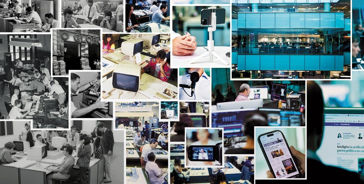 Equipe do GLOBO recebe prêmio da World Association of News Publishers.