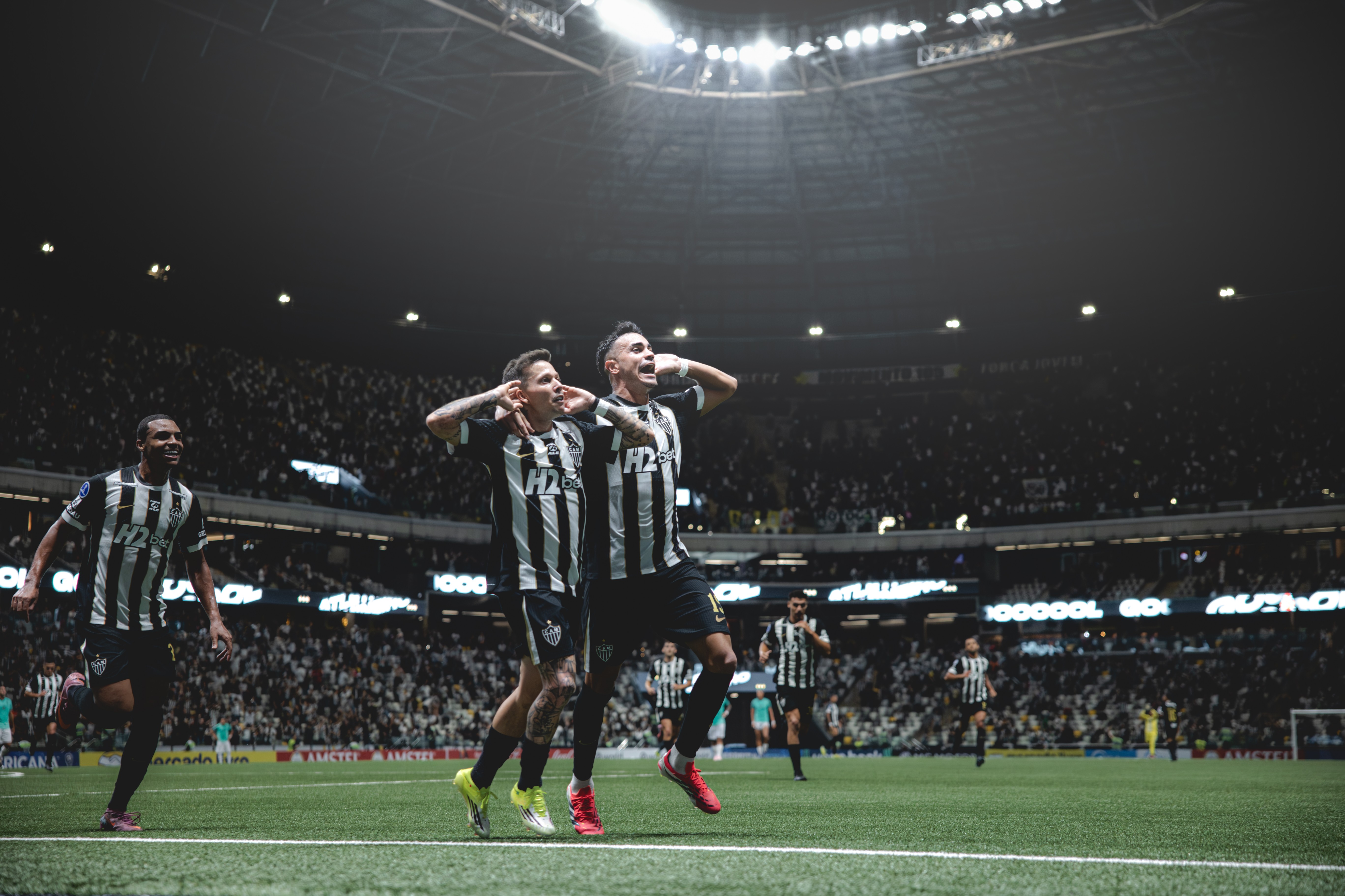 Atuações do Atlético-MG: ataque marca em lances isolados