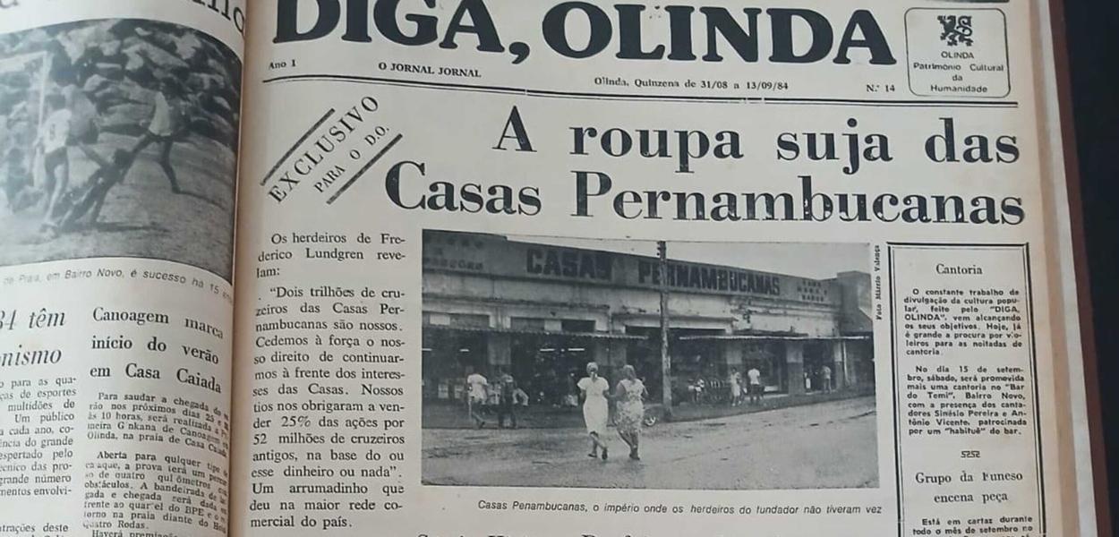 A série "O Testamento" e os herdeiros das Casas Pernambucanas
