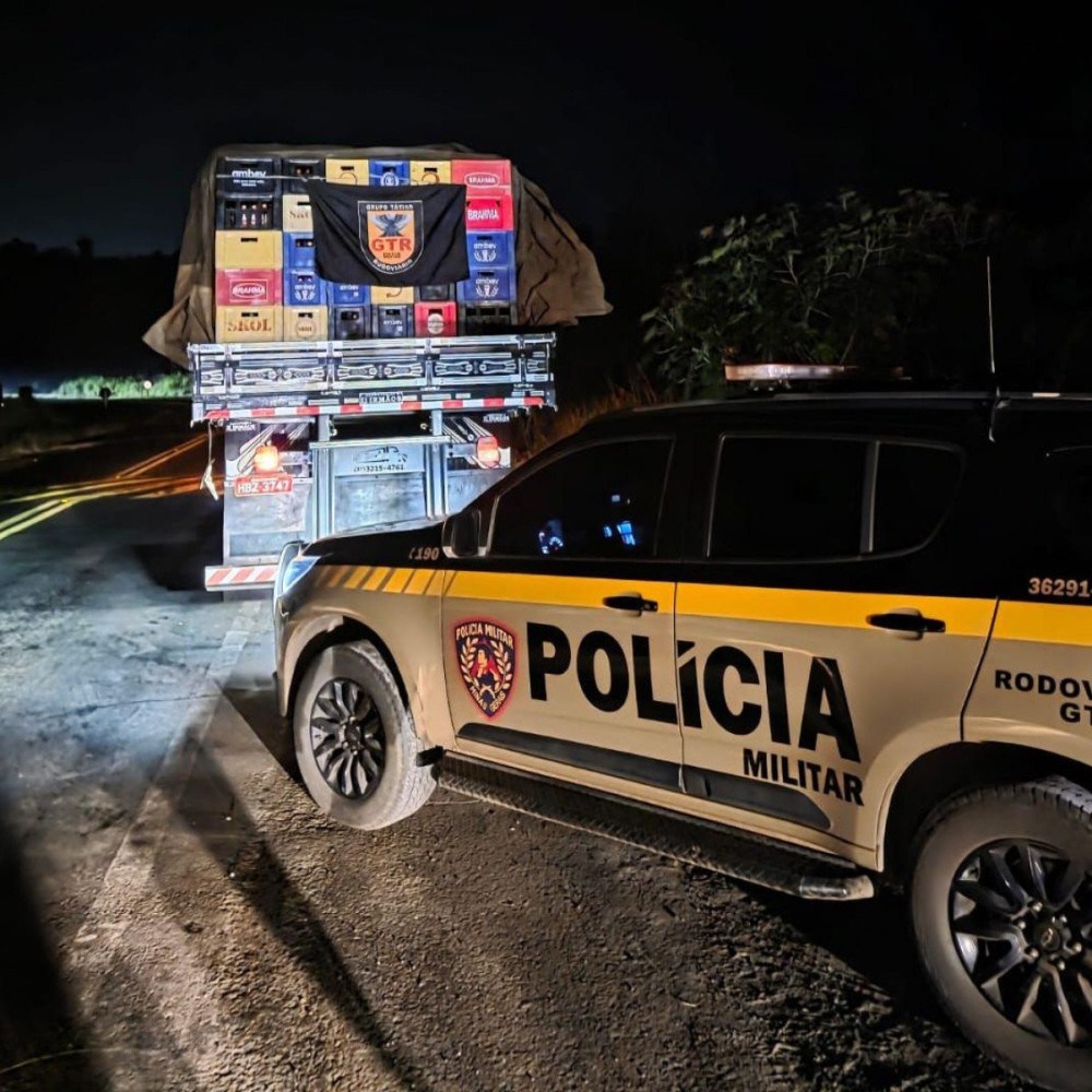 Carga de R$ 100 mil de cerveja falsificada é apreendida em rodovia de MG