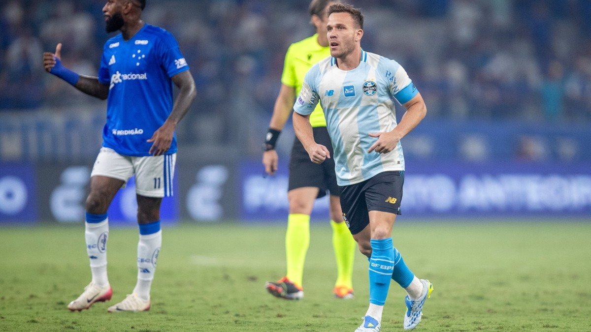 Confira as notas dos jogadores do Grêmio para o Cruzeiro pelo Brasileirão