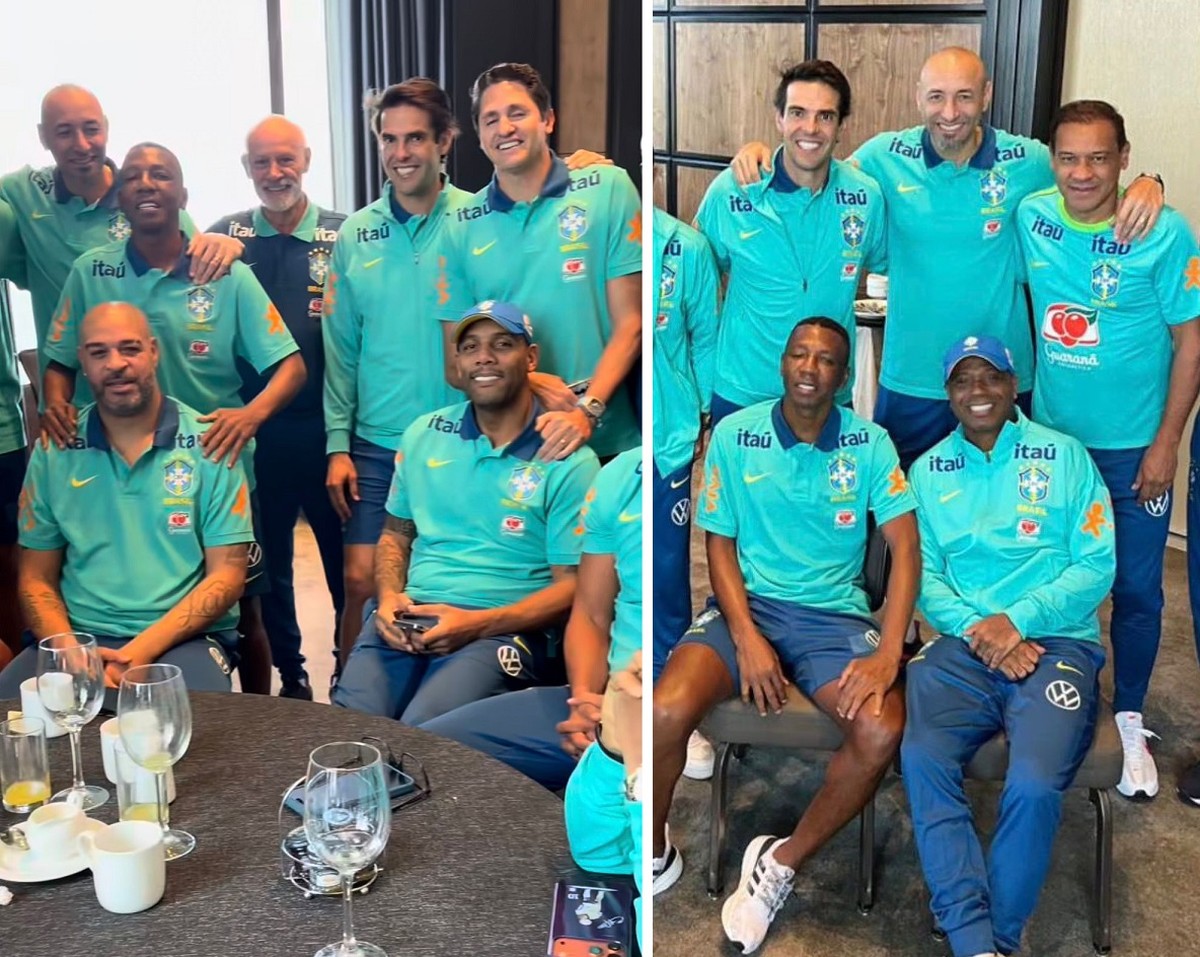 Encontro de craques no México reúne Kaká, Adriano Imperador, ex-BBB e mais estrelas do futebol