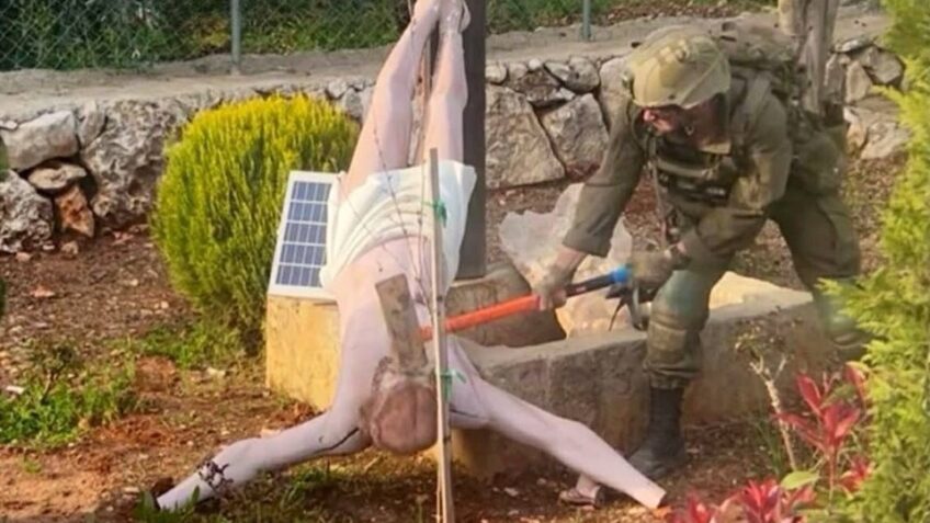 Israel diz que depredação de estátua de Cristo por soldado é grave