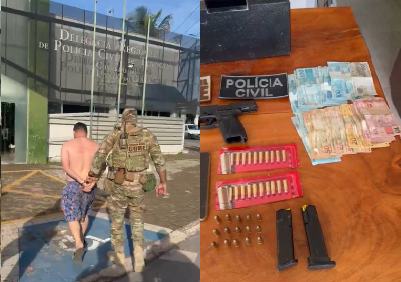 Cinco suspeitos de latrocínio contra idoso são presos no Piauí e Ceará