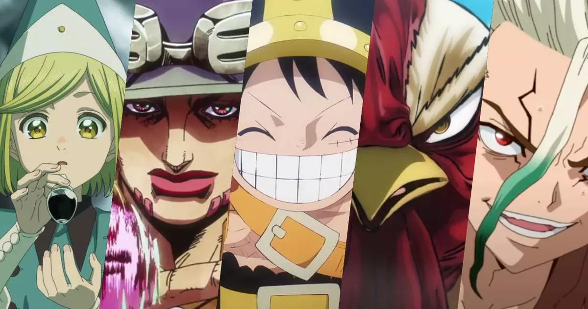 One Piece, JoJo, Slime e mais; confira