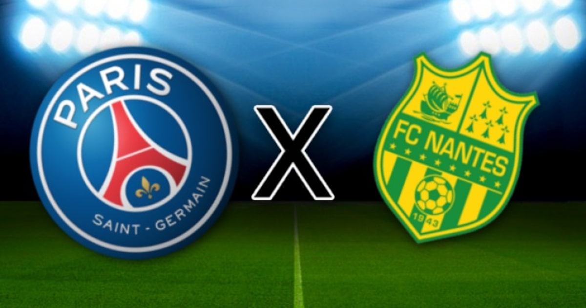 PSG x Nantes pelo Campeonato Francês: onde assistir ao vivo, horário e escalação