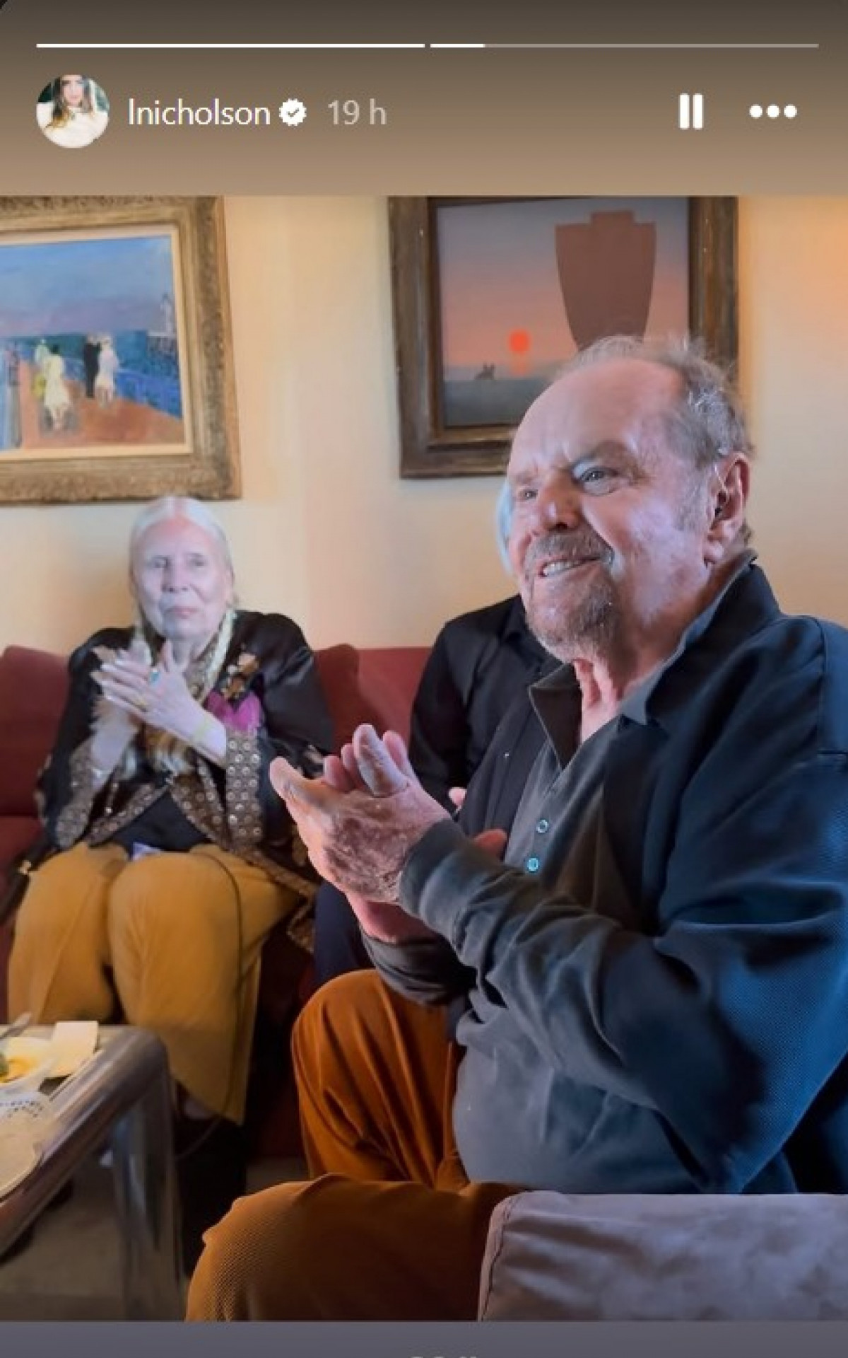 Jack Nicholson aparece em registro raro no aniversário de 89 anos