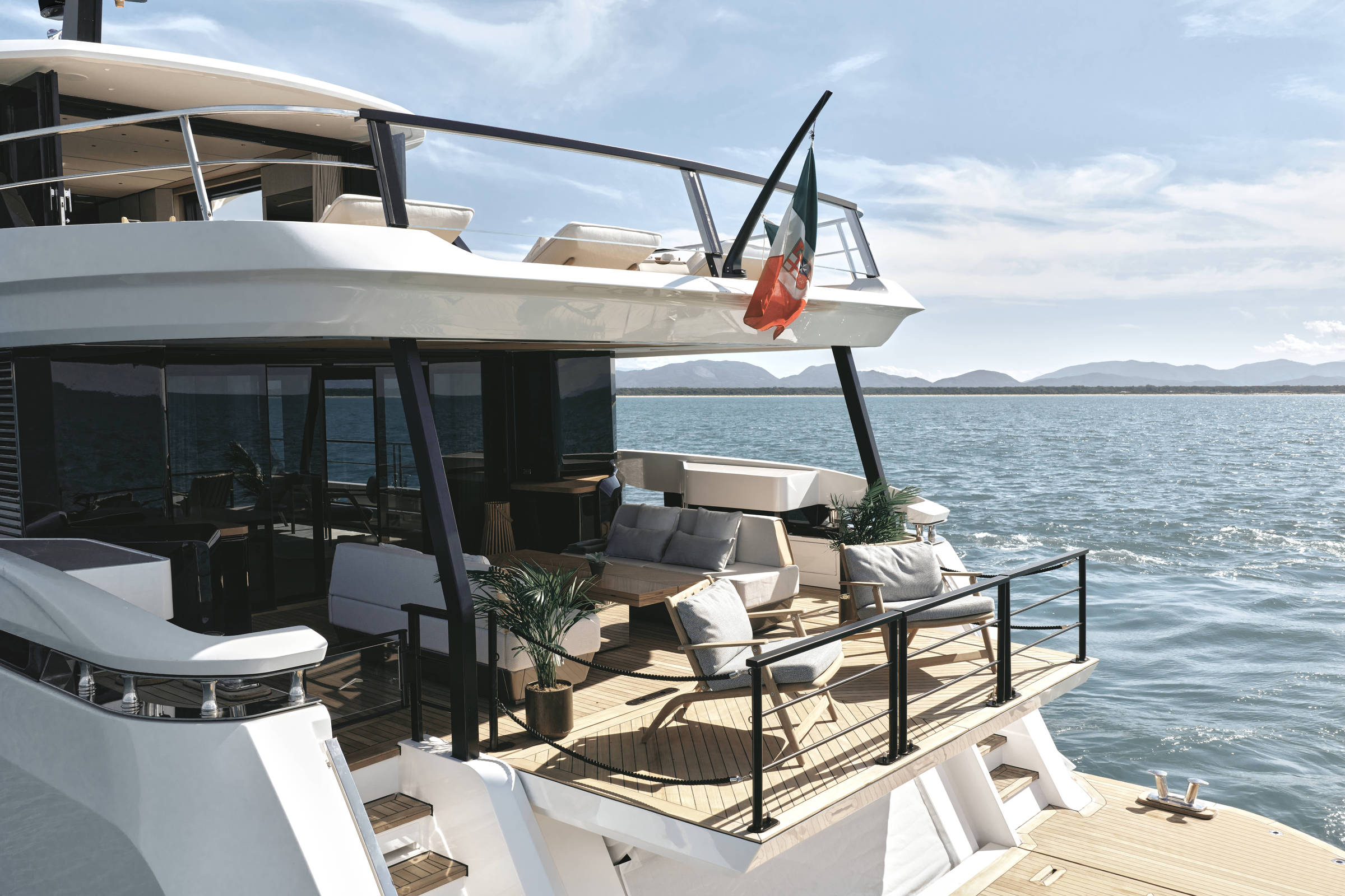 Megaiate da Azimut produzido no Brasil custará R$ 90 milhões; produção começa em 2027