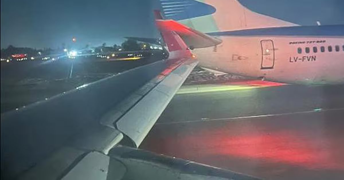 Avião da Latam com destino ao Brasil bate em aeronave argentina em aeroporto no Chile