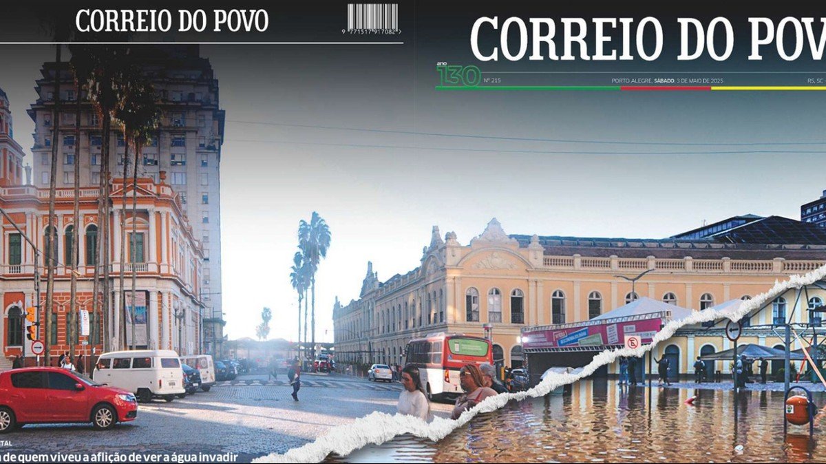 Correio do Povo conquista prêmio por edição sobre um ano de enchente