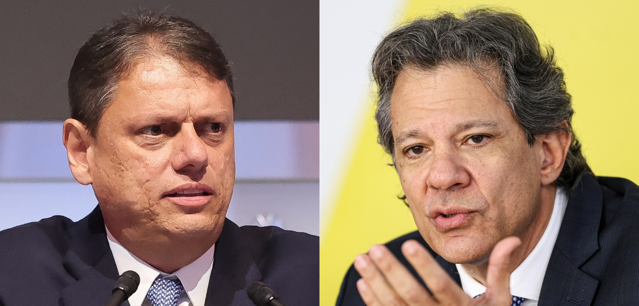 O governador Haddad critica Tarcísio e afirma que o crime se infiltrou no comando da Polícia Militar.