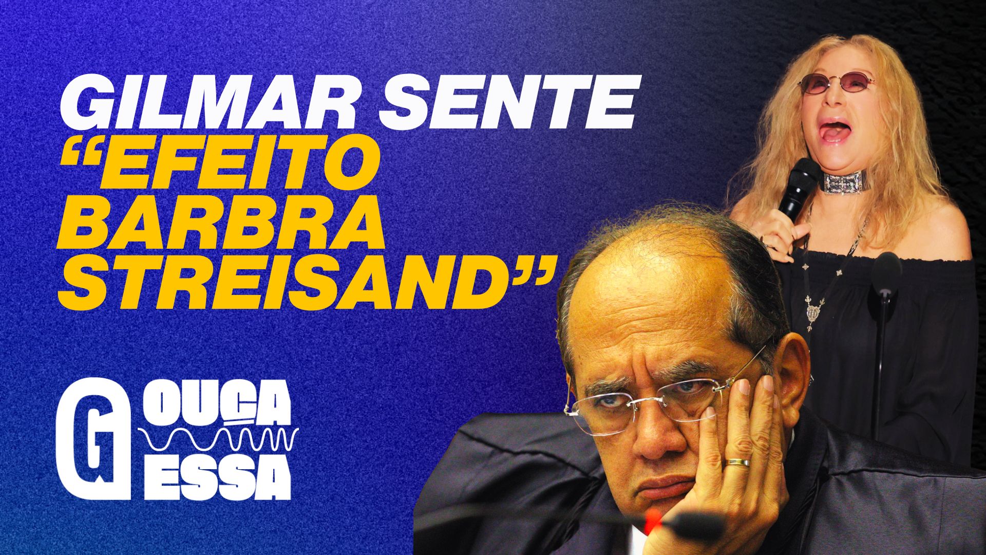 Ministro Gilmar Mendes discute com um advogado em uma sessão do Supremo Tribunal Federal.