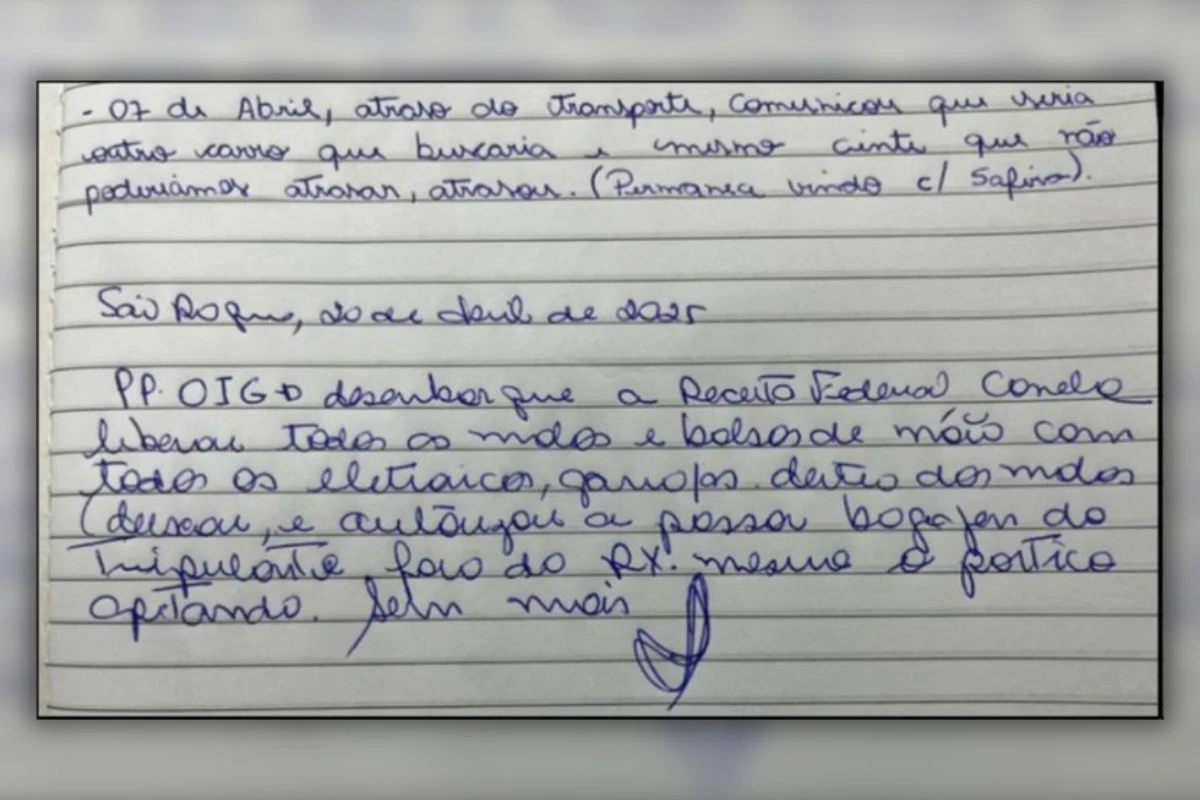 Livro registra liberação de malas sem raio X em voo com Motta e Ciro Nogueira