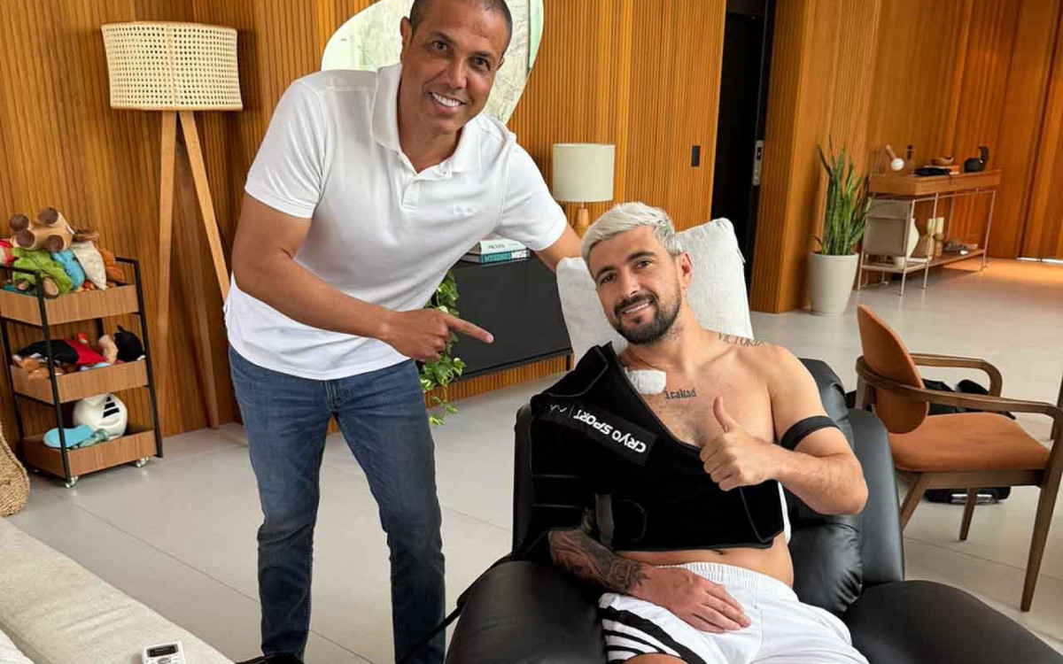 Arrascaeta inicia recuperação em casa após receber alta de cirurgia na clavícula