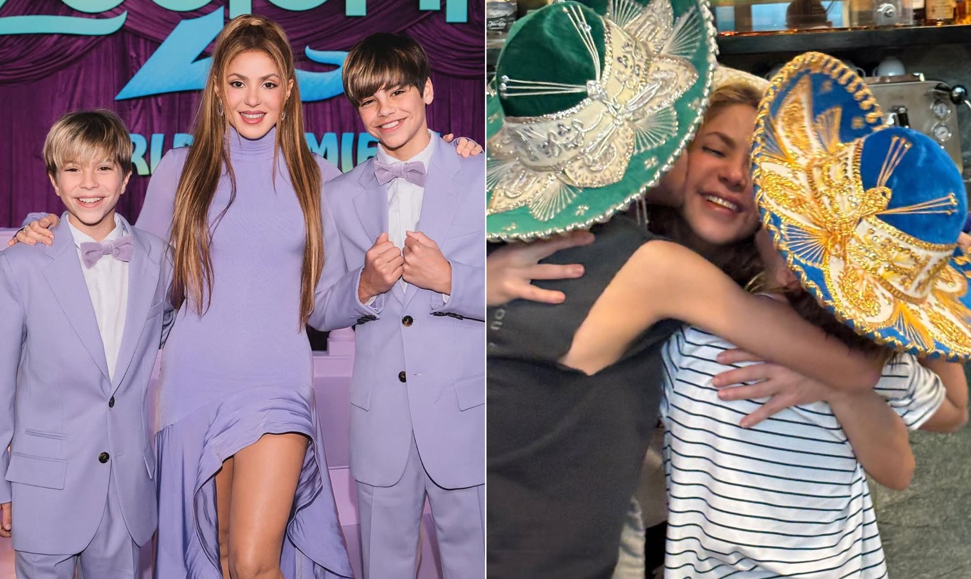 No telão de Copacabana: Conheça os filhos de Shakira, frutos do casamento com Gerard Piqué