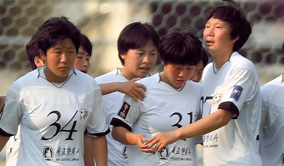 Clube norte-coreano jogará partida de futebol feminino na Coreia do Sul