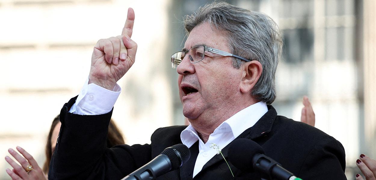 Mélenchon confirma candidatura à presidência da França