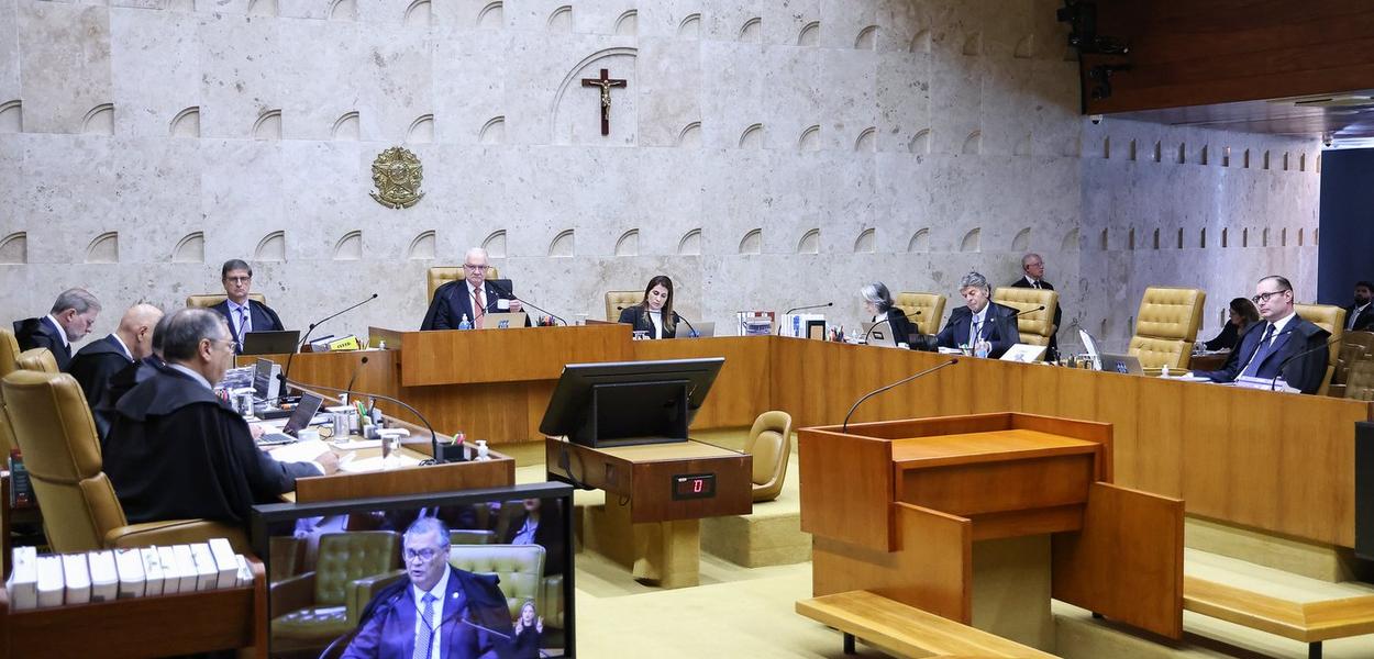 Ministros do STF discutem PL da Dosimetria em sessão plenária.