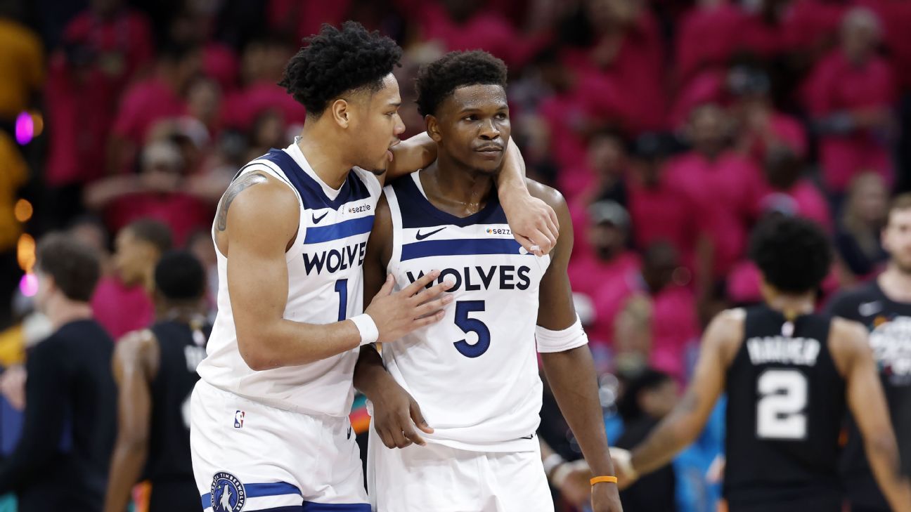 Timberwolves seguram ataque dos Spurs e roubam mando no Jogo 1 na NBA em noite de recorde de Wembanyama
