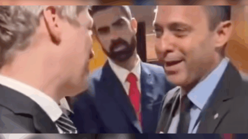 General e Van Hattem discutem em meio a uma reunião oficial, Flávio se solidariza com o parlamentar.