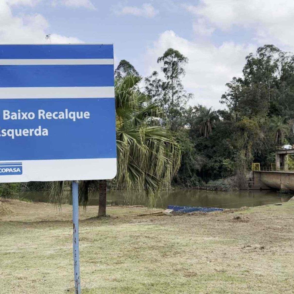 Animal que caiu em adutora da Copasa é encontrado nesta quarta-feira (6/5)