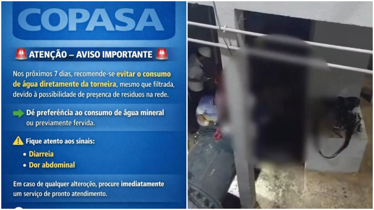 Copasa desmente comunicado falso sobre perigo no uso de água