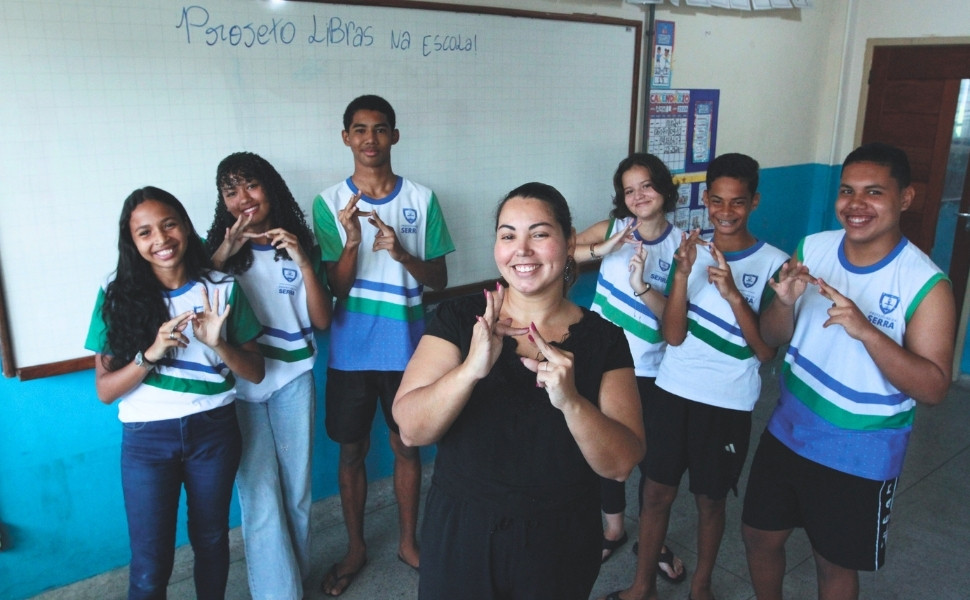Inclusão mais dinâmica e interativa em escola da Serra