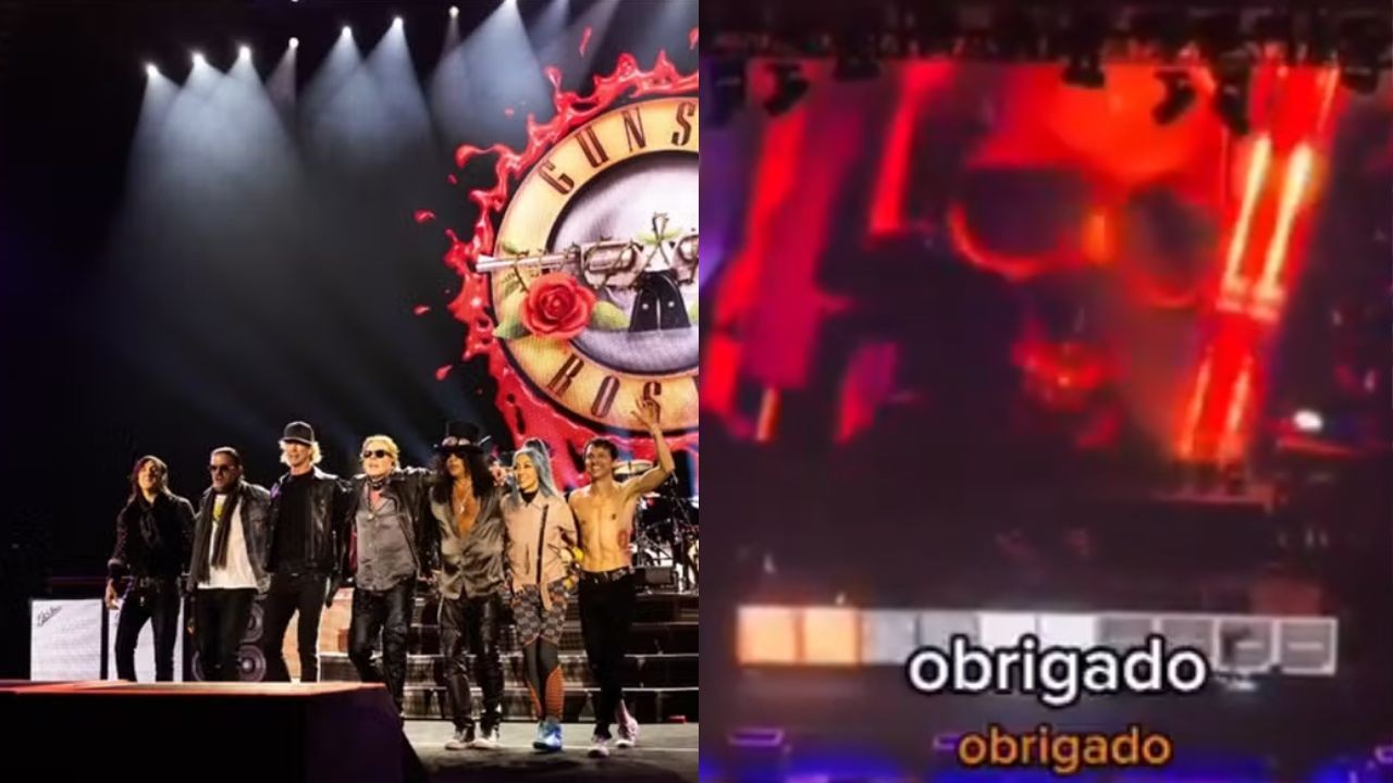 Axl Rose viraliza ao agradecer fãs em português durante show nos EUA após turnê no Brasil: 'totalmente latinizado'; vídeo