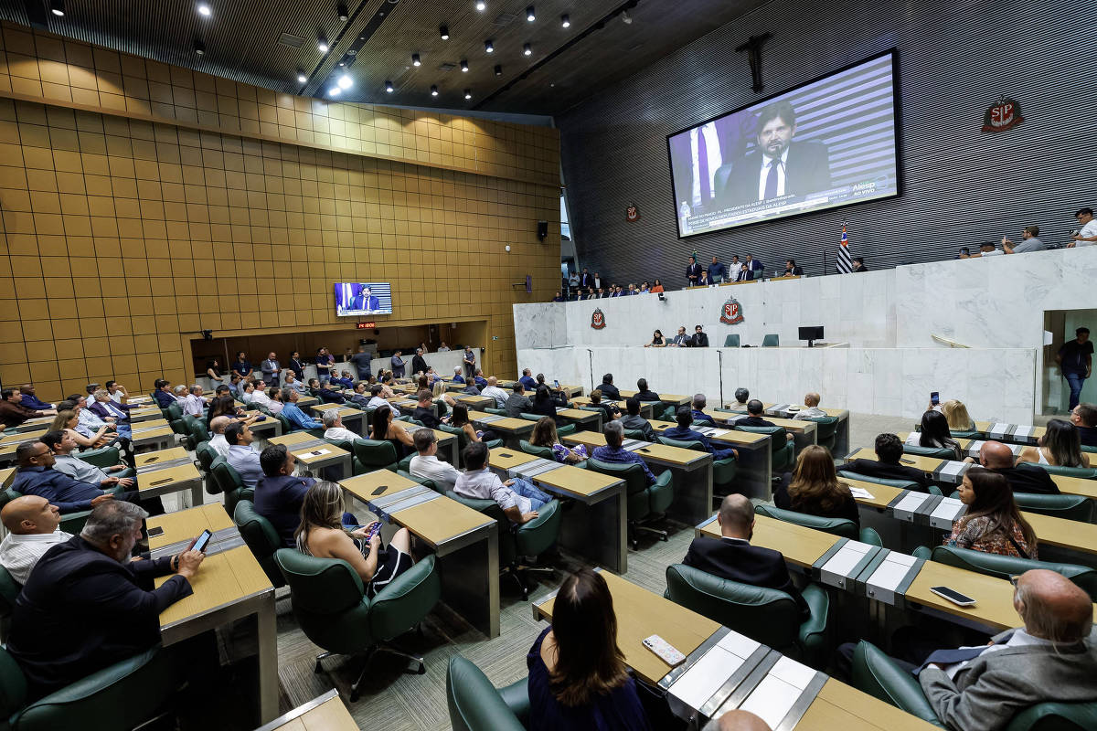 Com racha entre deputados, base do PL tenta manter presidência da Alesp
