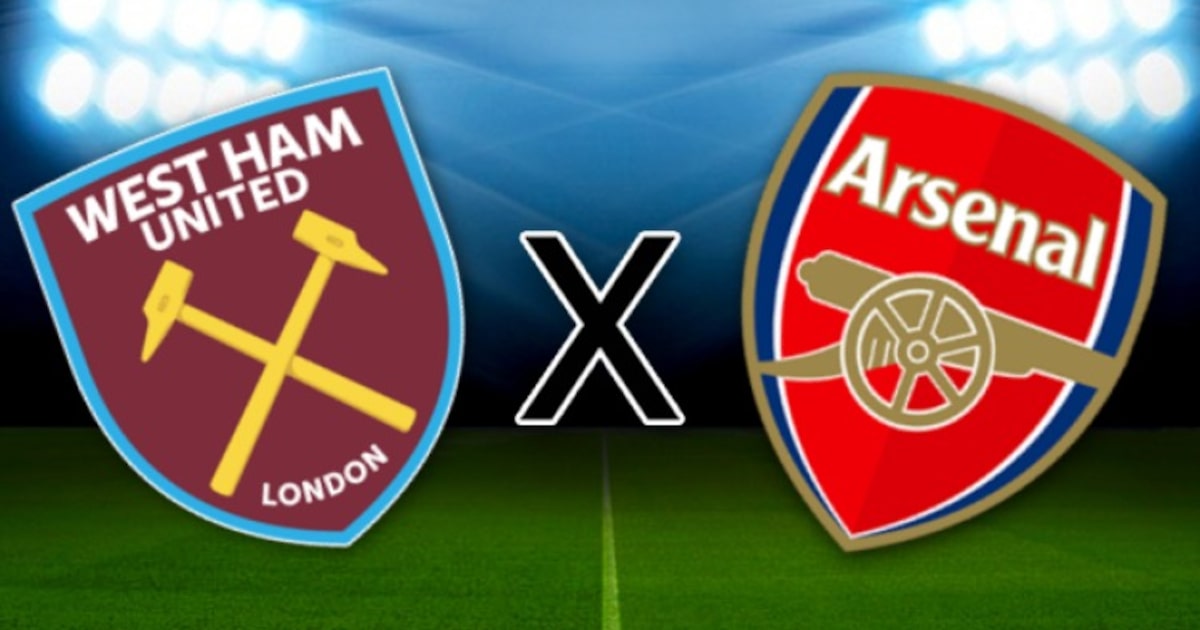 West Ham x Arsenal pela Premier League: onde assistir ao vivo, horário e escalação