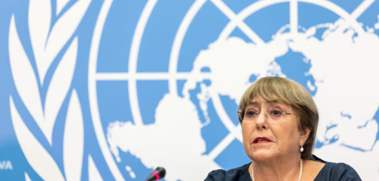 Lula recebe Michelle Bachelet no Palácio do Planalto para reforçar apoio do Brasil à sua candidatura à ONU.