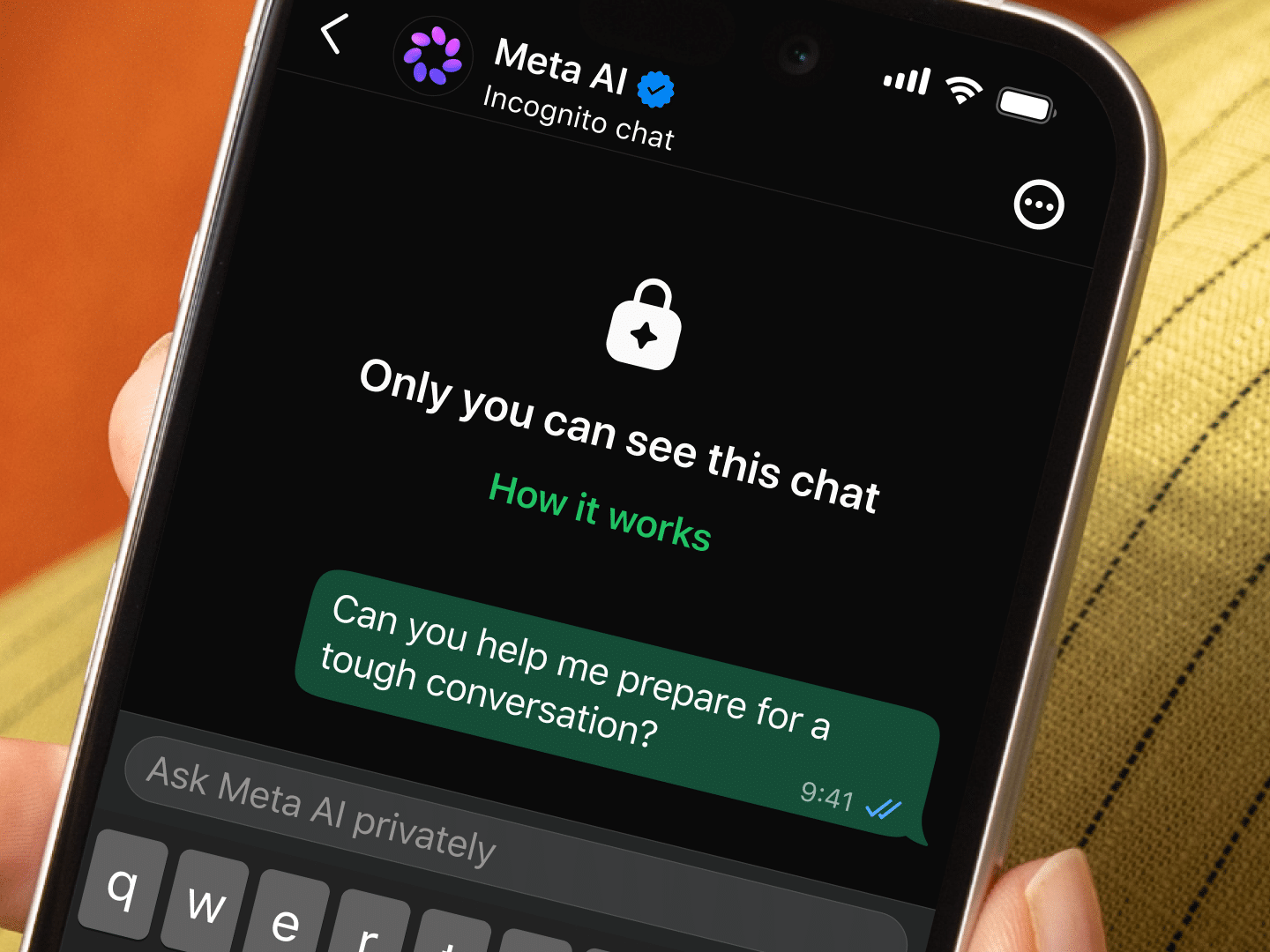 WhatsApp terá IA para consultas privativas e que não grava dados da pessoa