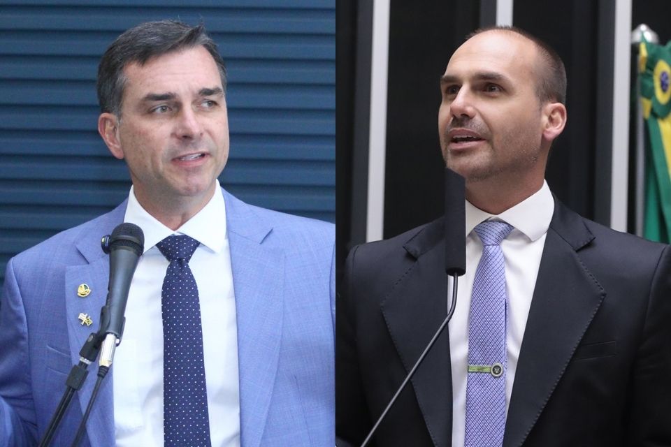 'É falsa insinuação de que recursos de Vorcaro foram para Eduardo Bolsonaro', diz Flávio