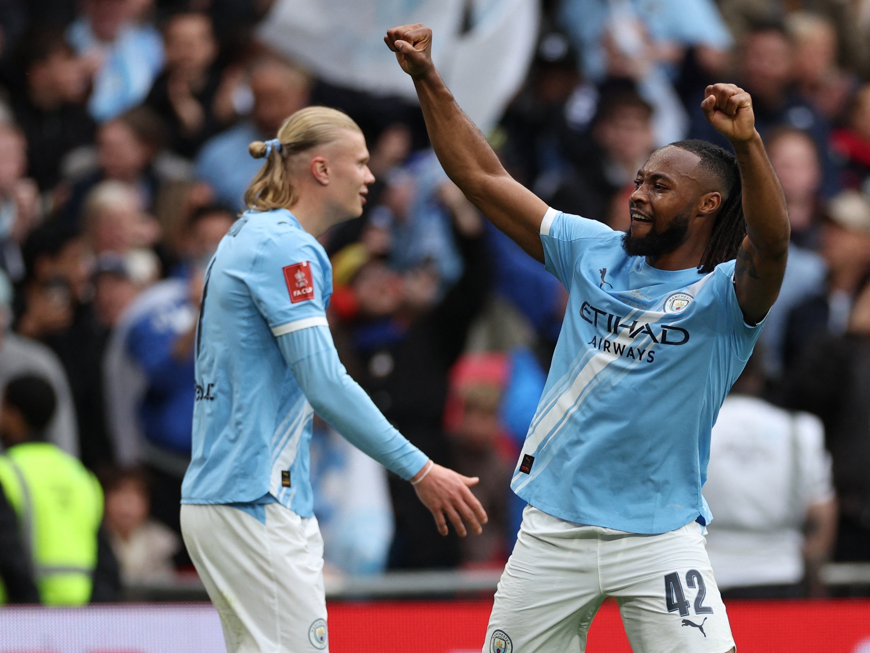 City vence Copa da Inglaterra com gol de letra; João Pedro é substituído